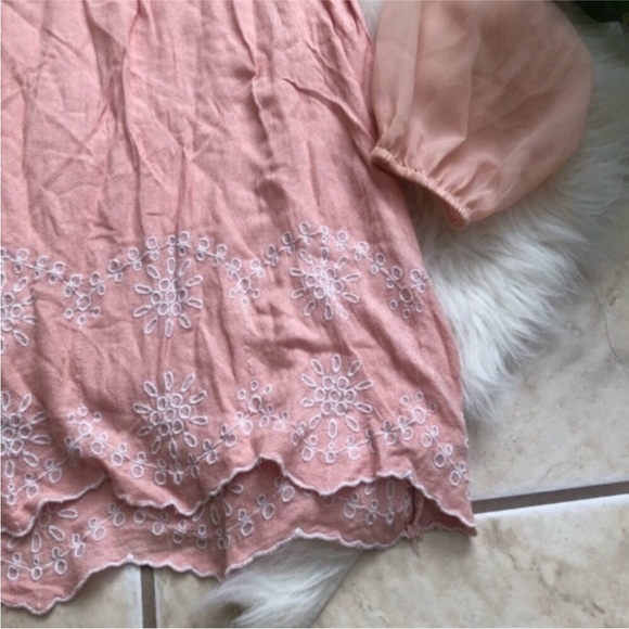 Jessica Simpson Embroidered Boho Tunic - Picture 2 of 5